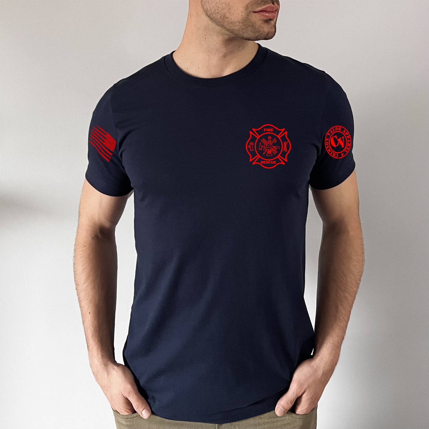 Crimson Valor FIRE T-Shirt